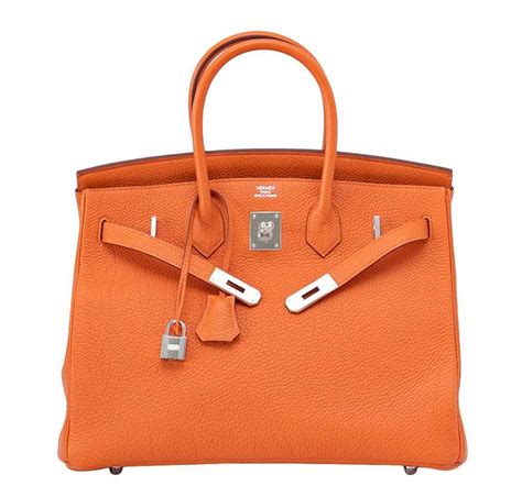 hermes birkin 35cm togo orange|hermes 35cm birkin bag.